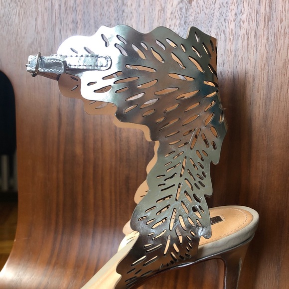 Schutz Gabrianna Mid Heel Sandal sz 9.5 - Picture 5 of 8